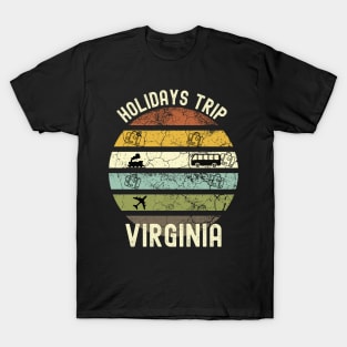 Holidays Trip To Virginia, Family Trip To Virginia, Road Trip to Virginia, Family Reunion in Virginia, Holidays in Virginia, Vacation in T-Shirt